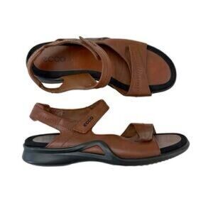 ECCO Women's Brown Leather Sandals